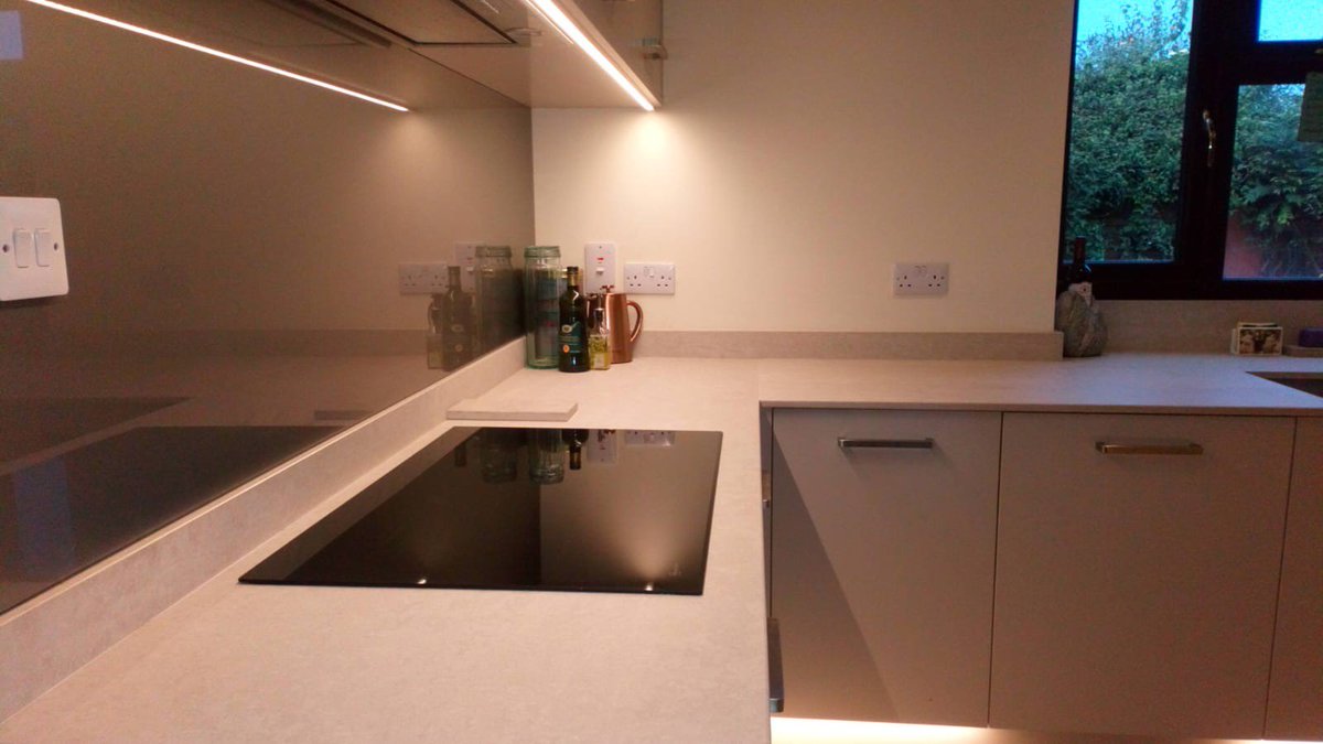 Another beautiful install of our quartz range, pop into our showroom to see our full range of granite, quartz and marble.