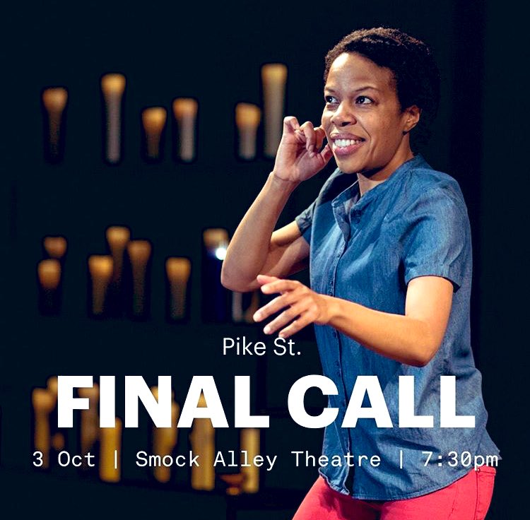 MelissaNolan1's tweet photo. FINAL CALL .. @DubTheatreFest have limited €10 tickets for tonight’s Pike St. 7.30pm performance at @smockalley Available 3-5pm through BoxOffice 01 6778889 or in person 12 East Essex St #TempleBar 🎭 #VisitDublin #DCCArtsOffice #PikeSt https://t.co/6YiL3mNVSw