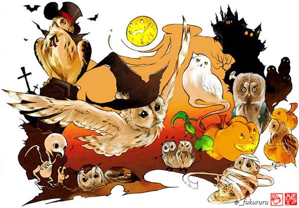 #私の作品もっと沢山の人に広がれ祭り 
フクロウ好きさんに
広がれー{・ν・}🦉{◎ν◎}ʚバサァɞ 