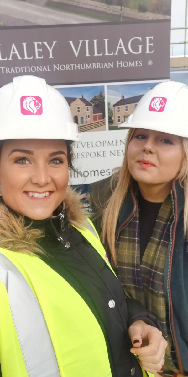 Foster_Maddison's tweet photo. Our sales and lettings negotiators, Georgia and Frankie visited @AnvilHomes  site in Slaley village today. Three amazing detached four bedroom houses, one already under offer!!

 All enquires or to arrange a viewing please call us on 01434 605 441.

https://t.co/JqLiEKQ5sZ https://t.co/jQmLZoyswL