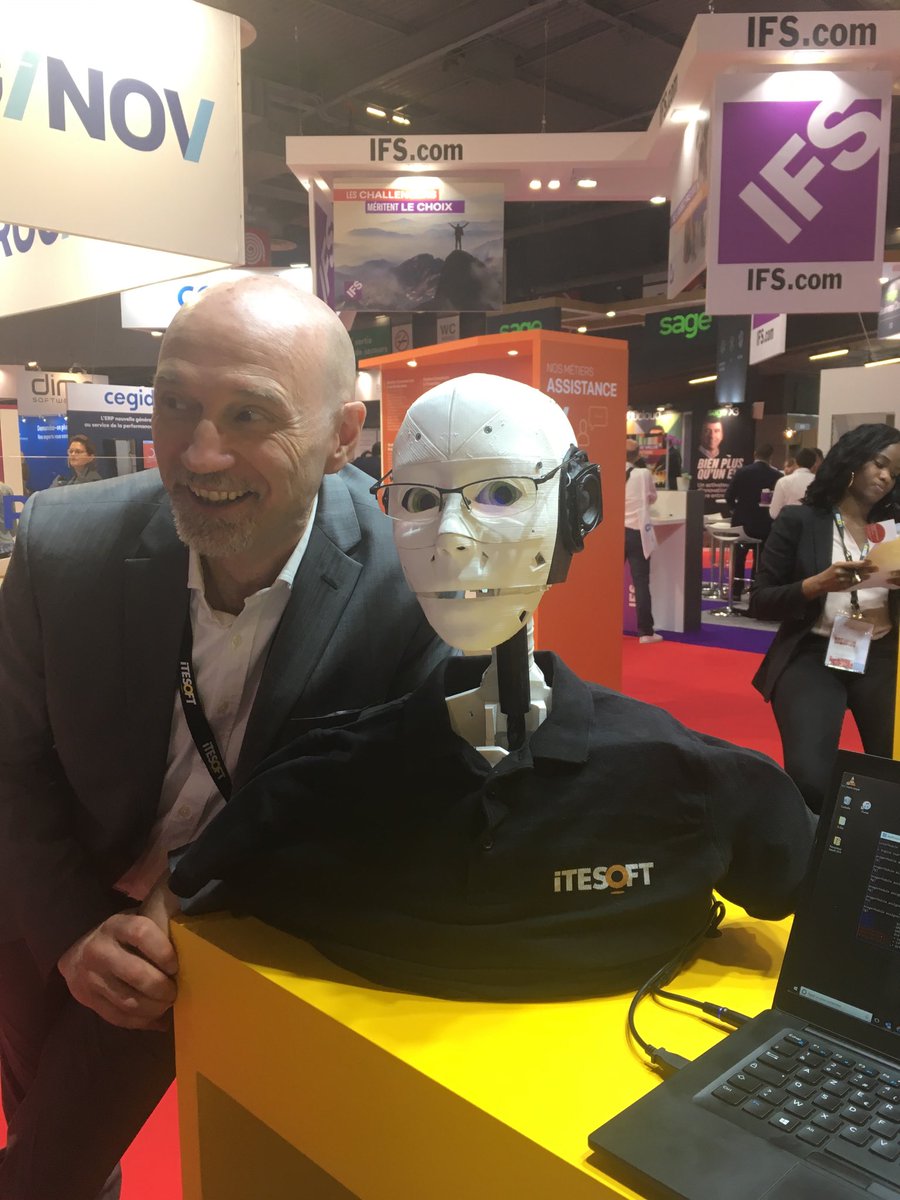 #scapa est avec moi sur le salon solution. Encore une occasion de parler #Rpa #bpm #delay #capture #processautomation #dpa #automation #ia #ai tout ça sur le stand <a href="/ITESoft/">ITESOFT</a> !