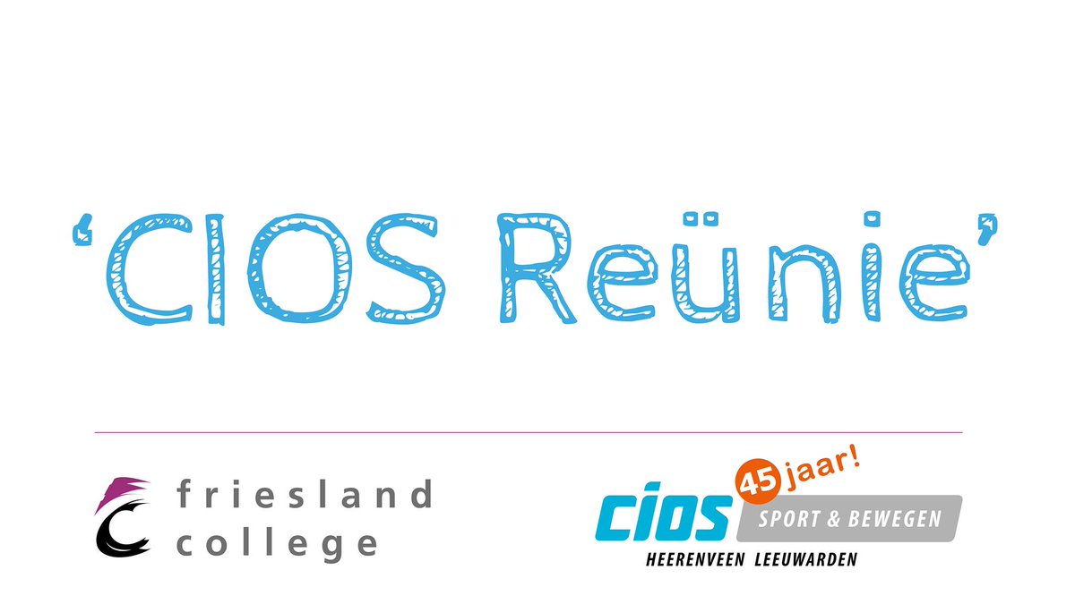 Morgenavond gaat het gebeuren! 🎉

Dan vieren we ons 45-jarig jubileum. 
 
Je kunt voor de Reünie tot morgen 12:00 uur een kaartje bestellen via: bit.ly/2nbhHlZ