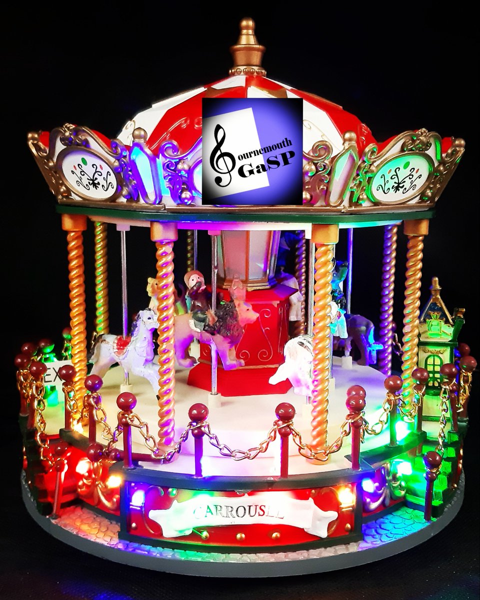BournemouthGaSP's tweet photo. 🎠We love this colourful picture of a #musicalcarousel 🎶
#carouselthemusical #2020 #show @LighthousePoole 
#rogersandhammerstein 
#alltheworldsastage #Showtime  #youllneverwalkalone #billybigalow #carouselparty #ThursdayThoughts https://t.co/UuyhPyvKji