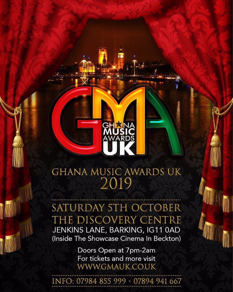 IamMarianDee's tweet photo. 2 DAYS TO GO!ππΌ
UK are U ready!
For The 4th Annual Ghana Music Awards UK?
A night of spectacle & extravagance.
#ComeLetsHaveFun On The
5th Of Oct.. (This SATURDAY)
@The Discovery Center
Jenkins Lane,
Barking
London,
IG11 0AD.
#GonBeLitπ₯
#DontBeLeftOut
@AlordiaP
#UNBEATABLE!π₯ https://t.co/C13sKFRZS2