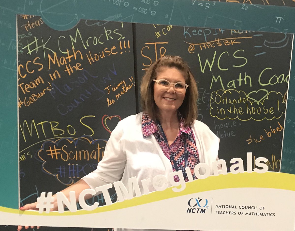 I’m looking forward to a great day of learning!! #NCTMNash19
