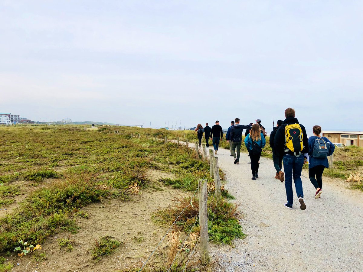 arlenstawasz's tweet photo. Our road trip across the country began Monday last week for #NETHERLANDSplanBAC - we received a guided tour of Katwijk aan Zee’s Storm Surge Dune Protection Project, which is elevated about 25ft above sea level. Here are a few photos: #climatechange @TheBACBoston @perkinswill_BOS https://t.co/4u0HDtvnqr
