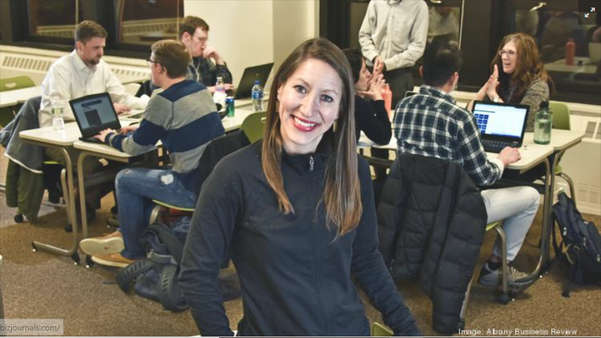 .
.<a href="/AlbanyBizReview/">Albany Business Review</a> highlights CEG’s &amp; SUNYSchenectady’s new #softwaredeveloper #apprenticeship program w/<a href="/AlbanyCanCode/">Albany Can Code</a> that is preparing junior-level employees for hard-to-fill mid-level jobs at <a href="/MVPHealthCare/">MVP Health Care</a>, <a href="/TroyWeb1/">Troy Web Consulting | Custom Software Development</a> &amp; <a href="/JahnelGroup/">Jahnel Group</a>. bit.ly/2pBL01H