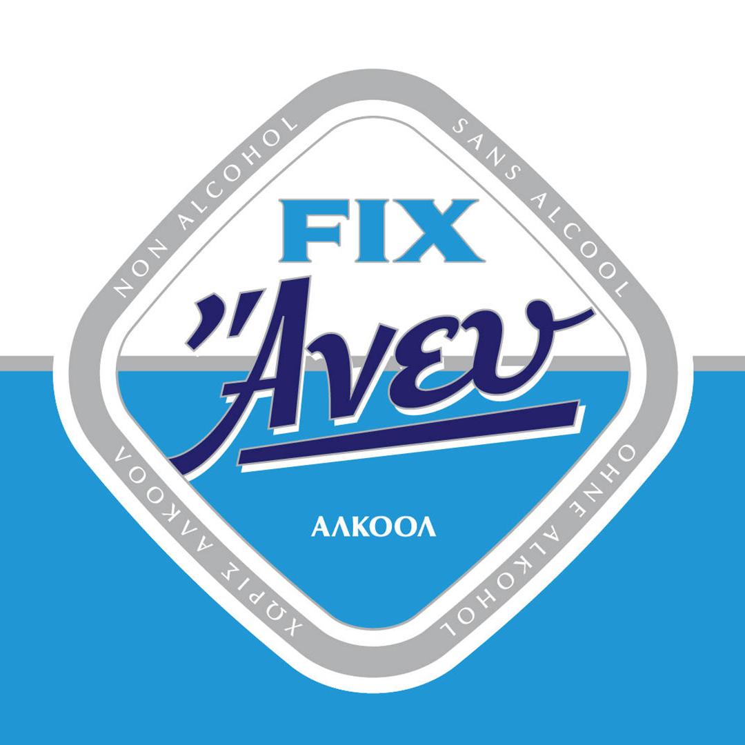 fontsgr's tweet photo. CF Astir in use by FIX Hellas for its non-alcoholic beer label «Άνευ». 🍺@fixhellasbeer #CFAstir #Stella_Project #FixHellas #FixAnef #FontsGr https://t.co/jEdv43cAf9