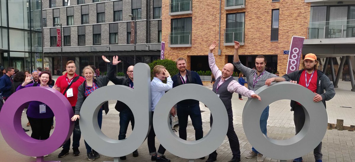 Avoin.Systems crew at Odoo Experience 2019! Really nice new features in the new Odoo 13.
#avoinsystems #odoo #OdooExperience #odoo13