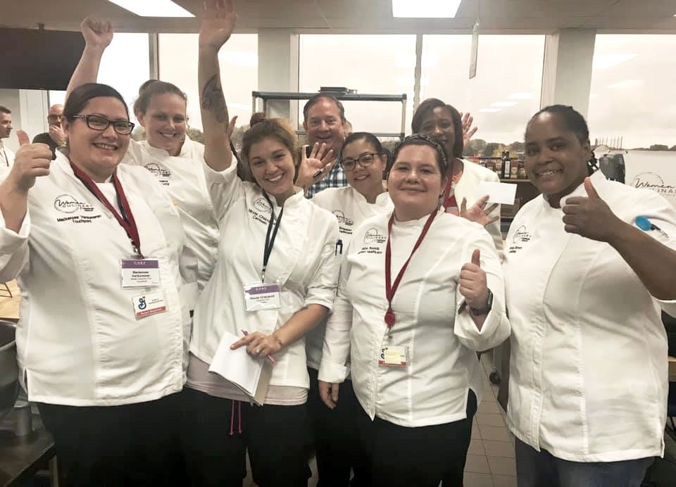 MorrisonLiving's tweet image. Congratulations to all of these ladies who will be cooking in the finals at today&apos;s Women in Culinary #ChefChallenge! Go, Chef Lisa! #WomenOfCompass #LeadlikeHER @compassgroupusa