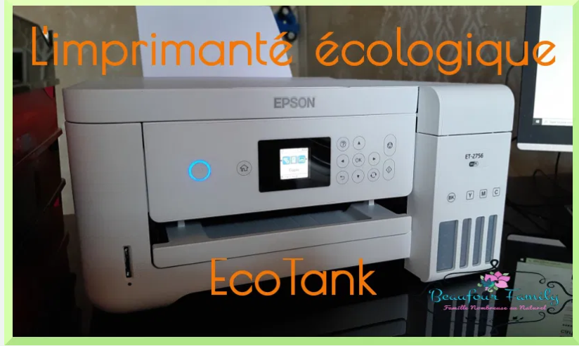 EPSON_fr's tweet photo. [#Concours] Nous vous présentions cette semaine la @BeaufourFamily, famille 100% #ZeroDechet, qui a fait le choix de l' #ImpressionResponsable.
Elle propose aujourd'hui de vous faire  gagner l'#EcoTank #ET2756 et enfin passer au #ModeEco !
https://t.co/1ozmpcH7zP https://t.co/4ZUkEp6AeF
