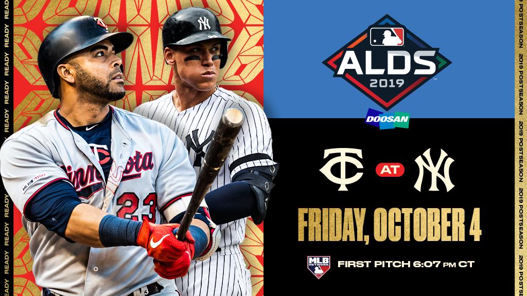 Tune in to our ALDS Game 1 tomorrow on <a href="/MLBNetwork/">MLB Network</a>! 

We know you're ready to watch Postseason baseball at Target Field so RETWEET for a chance to win 2 tickets to our home game on Monday, October 7th! twinsbaseball.com/Postseason #BombaSZN