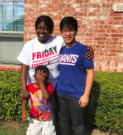 HawkDebate's tweet photo. #proudcoach of our @Hebron_HS debaters who organized a food/school supply drive for those living in Section 8 housing. Great example of #LISDkind Shout out to all who donated too! https://t.co/hGAeceiDxd
