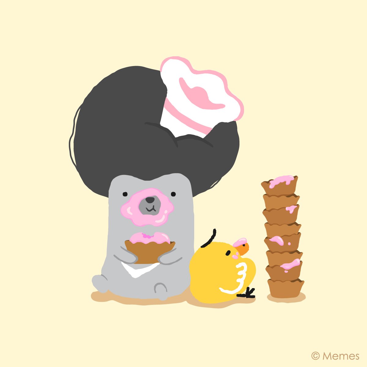 Duma_sweets's tweet photo. 皆さん～お元気ですか？
僕はね、最近美味しいものいっぱい食べましたよ💕
さすが食欲の秋ですね✨（お腹をナデナデ https://t.co/cZD2z9TlkP