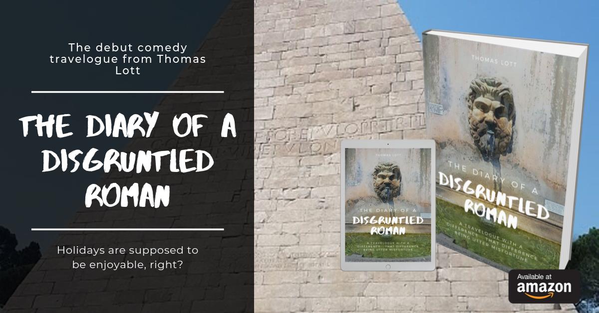 Grumpy_Roman's tweet photo. “I wondered for a moment if my hardball stance was going to result in the removal of my wallet and a black eye...” - get your copy of #thediaryofadisgruntledroman on #paperback or #ebook now!  #thursdaythoughts #bookboost #indieauthors https://t.co/L5RHoAgfmr https://t.co/aaVcIuMwng