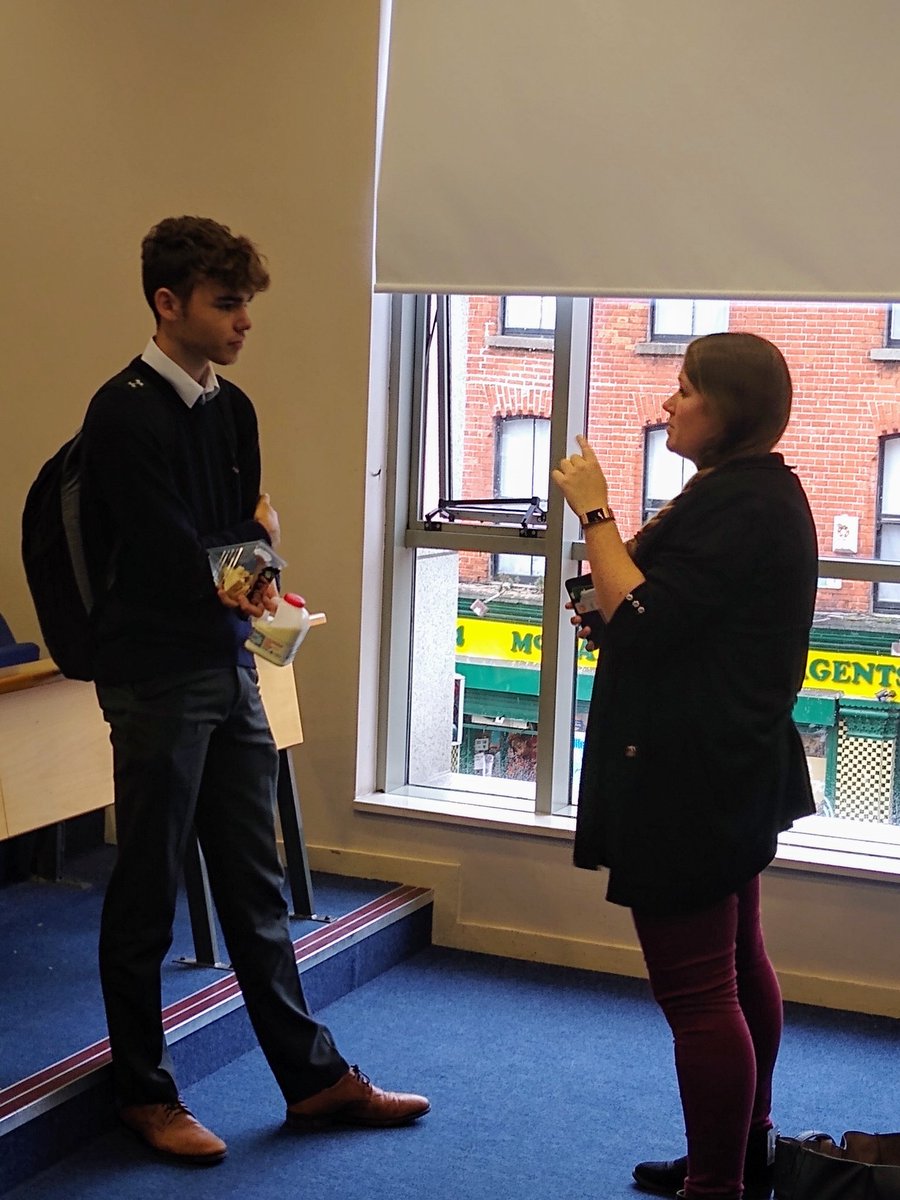 Belvoguidance's tweet image. Thanks to Dervla from @tcddublin for her talk today in @Belvederecolleg #lunchtimetalks