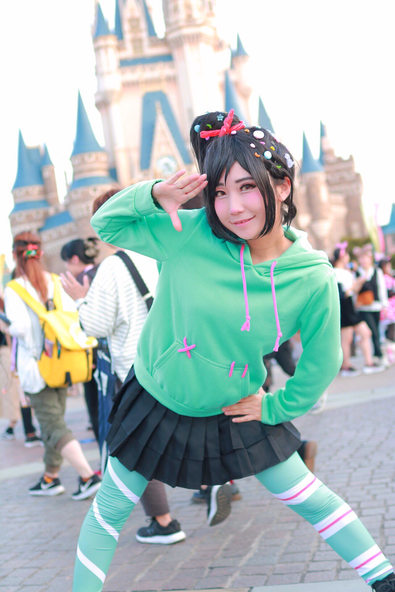 シュガーラッシュ ヴァネロペ コスプレ 衣装 ウィッグ Amazon.co.jp: [たのしい] Wreck-It Ralph シュガー・ラッシュ
