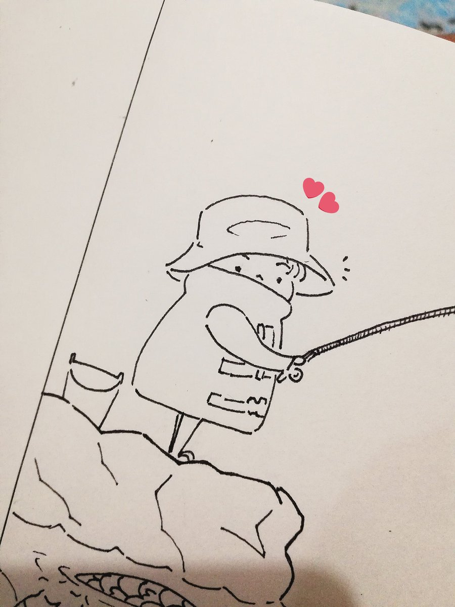 kurocavi's tweet photo. friends, may i present to you from today's inktober........a yoogi https://t.co/J1fghMydLi