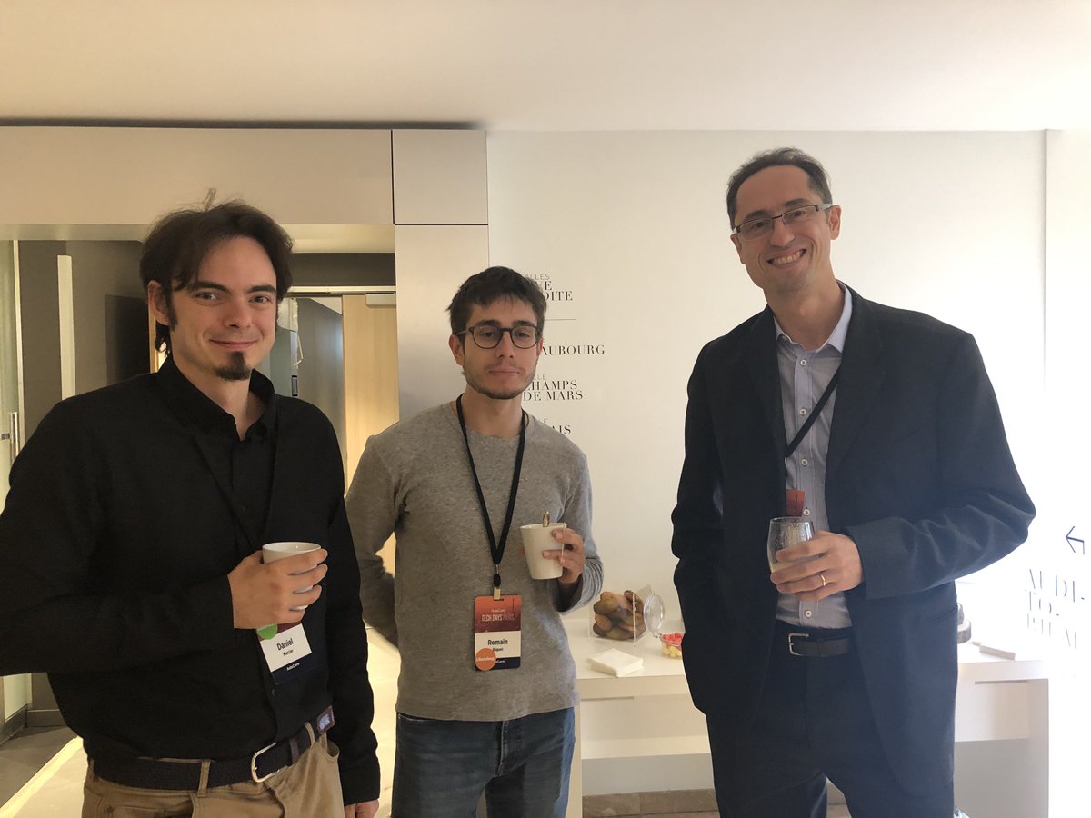AdaCoreCompany's tweet image. Great #networking time at the #AdaCoreTechDays !