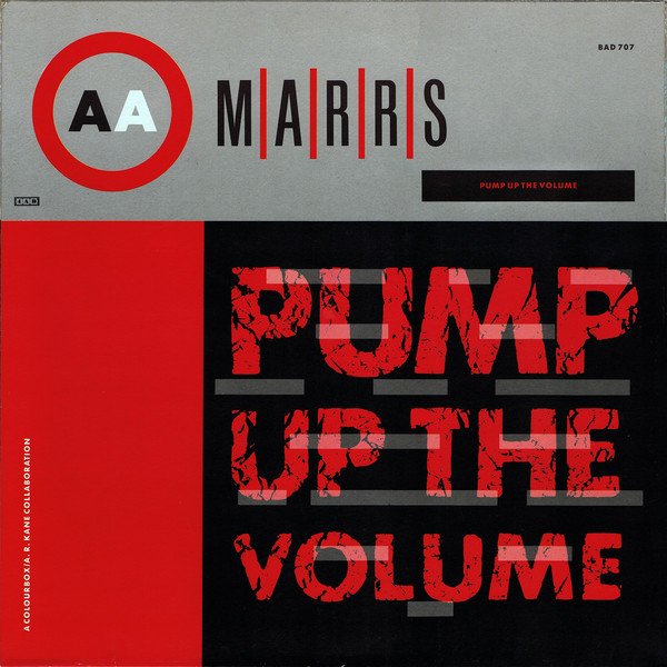 soundstoryuk's tweet photo. on this date in 1987 M/A/R/R/S were at No.1 on the UK singles chart with 'Pump Up The Volume.' the band were a one-off collaboration between #4AD label artists #Colourbox & #ARKane with #CJMackintosh & #DaveDorrell https://t.co/ilikq9ExQk