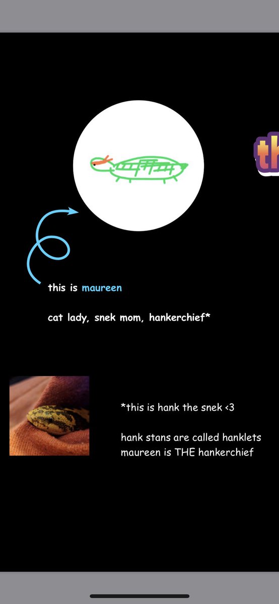 This is Maureen
Cat lady, sneak mom, handkerchief*