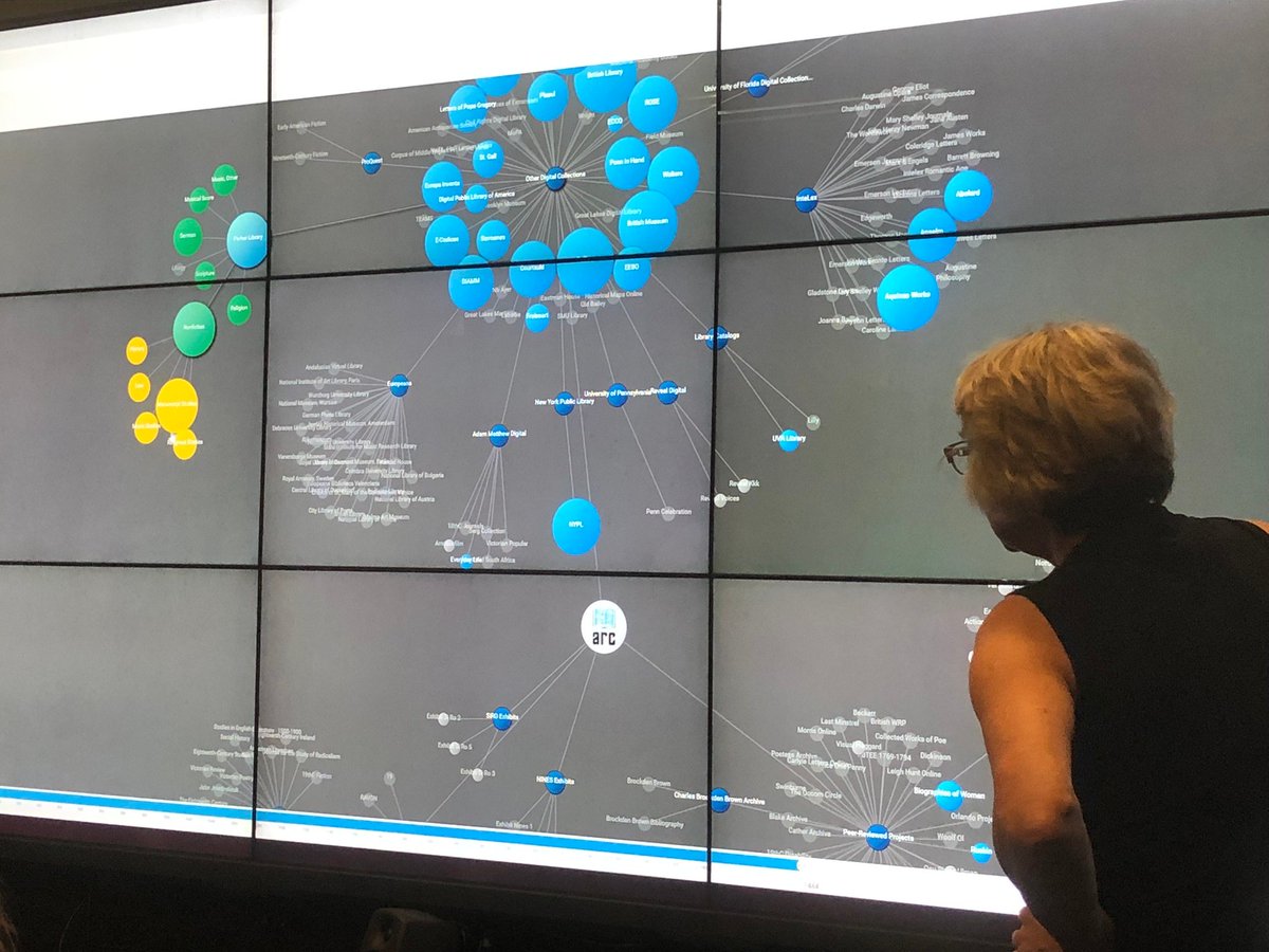 TAMU_CoDHR's tweet photo. Dr. Laura Mandell presents some of her work with #BigDiva at the HVS here at @TAMU
#BigDiva is one of the greatest research tools for humanity scholars available. Developed here at Texas A&M by @TAMU_CoDHR this tool is available at:
https://t.co/bCtWhztFeE
#research #scholar https://t.co/hMZWcOKcxD