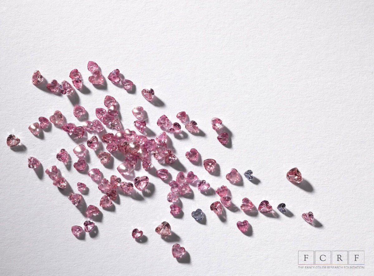 FC_Research's tweet photo. The #Argyle production line is the only source for consistent and uniform pink fancy shapes in small sizes.
.
.
.
#FancyColorDiamond #ColorDiamonds #FancyVivid #FancyIntense #PinkDiamonds #FancyPink #FancyVividPink #FancyIntensePink #FCRF https://t.co/DWIaI51pvY