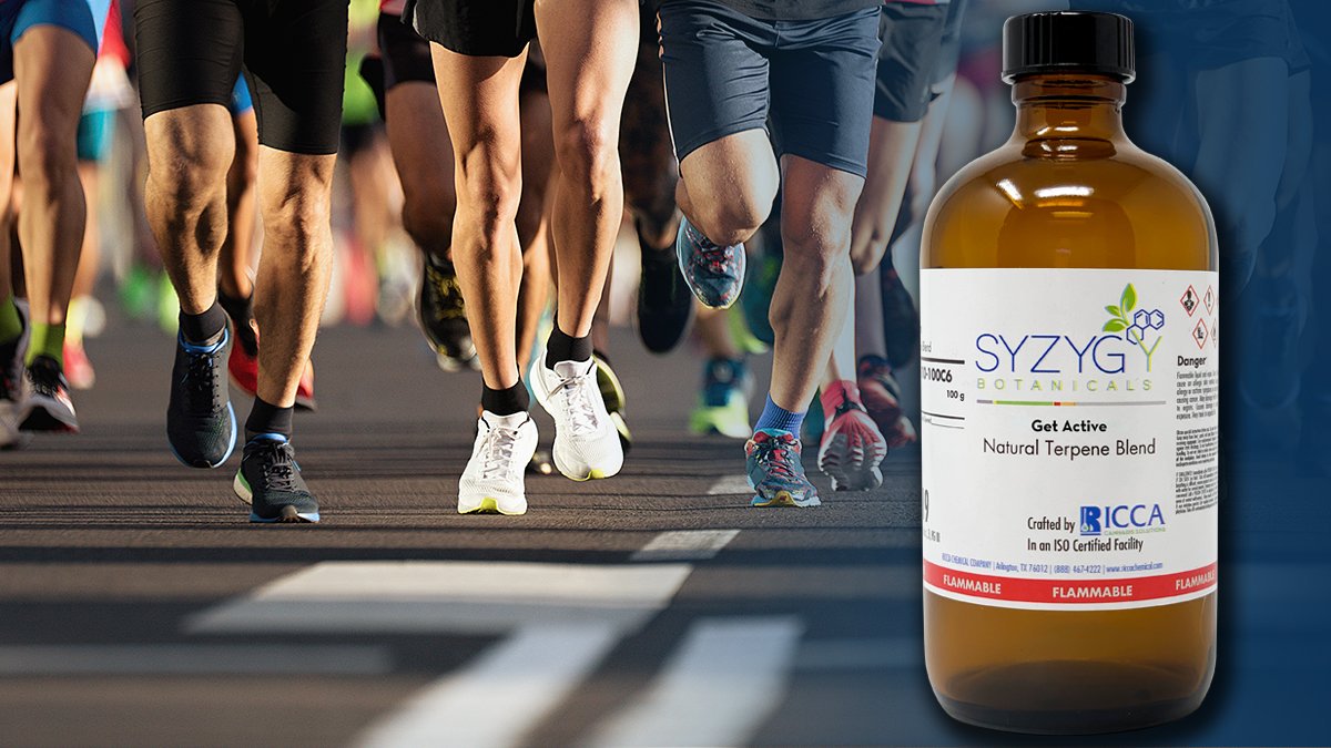riccachemical's tweet photo. Run into the weekend with our "Get Active" sensory blend. 🏃‍♂️🏃‍♀️ Perfect for activity and fitness, this blend is formulated with #terpenes that help give a little pep in your step. For more info or to order, visit: https://t.co/0j9aGFKiur #syzygy #healthyliving https://t.co/89NIdn0Ixd