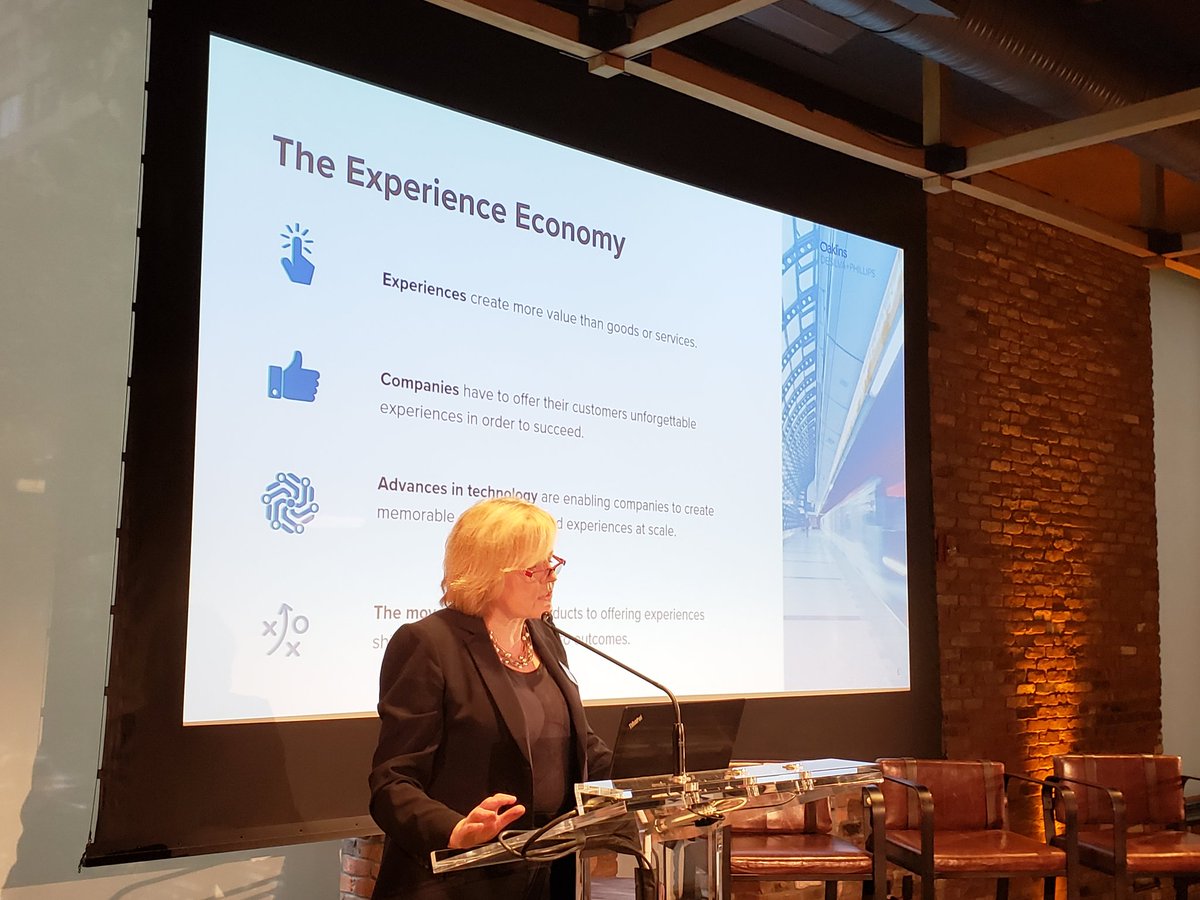 JamesBarrood's tweet image. Interesting talk by @OaklinDeSilvaPhillips Elaine Riddell about experience economy and how brands and marketers are responding #odptmt #martech #insighttech