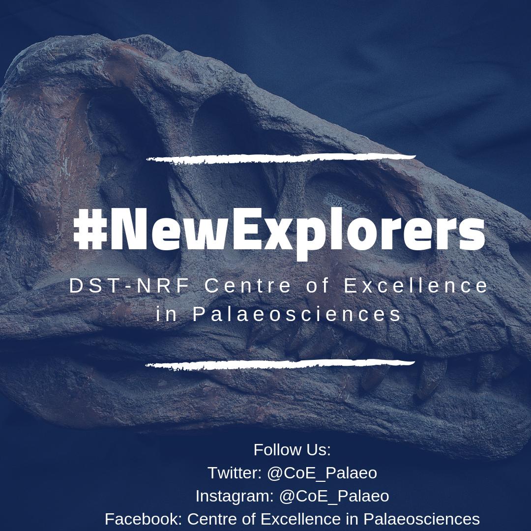 GenusPalaeo's tweet photo. CoE Palaeo will be highlighting the research work (and the incredible REAL people behind it) in the coming weeks as part of our #NewExplorers #scicomm initiative! Meet the fantastic future leaders in palaeosciences and feel free to ask them questions! @NRF_News @NRF_SAASTA https://t.co/tVVEOGRaB3