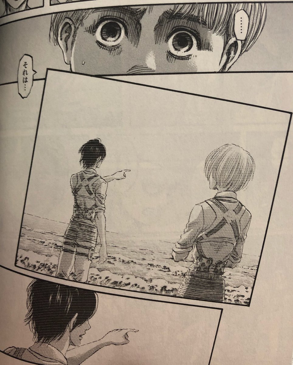 Amam A Twitter 進撃の巨人 の考察 アルミン アルレルトとは何者か そして エレンの後ろ姿を思い浮かべて まさか とつぶやきます このとき なぜ アルミンは まさか と言ったのでしょうか 今回は このセリフを手がかりに 謎の多いアルミンの