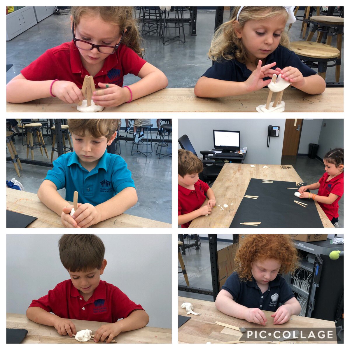 drifdavis's tweet image. Making mini cities with model magic in the Innovation Lab #davisme @ConstanzaPizano