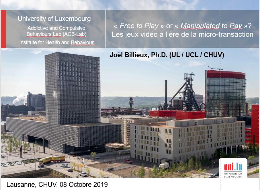 Joël Billieux tweet media