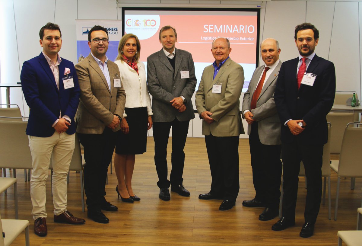 LamaignereSpain's tweet photo. El pasado martes, día 2 de octubre, tuvo lugar el #Seminario de #Logística y #Comercio #Exterior de 
@cl_camacoes organizado junto a #Cointer en #Chile.

Jornada Informativa en la que tuvo presencia Lamaignere Chile y se expusieron las novedades y el futuro del sector transitario https://t.co/2x7YY7a3D7