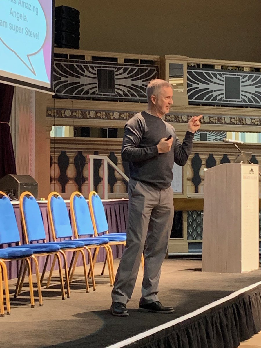 annewex's tweet photo. Super @ssiegy getting the #letsgonortheast @CareerReadyUK event underway making a fun point with his pointy finger. @AberdeenCouncil @Aberdeenshire @DYW_NorthEast https://t.co/gDiVJzHkZQ
