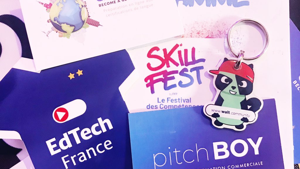 EdtechFrance's tweet photo. Les startups #EdTech 🇫🇷 sont présentes au #SkillFest2019 🤘🏼✨ https://t.co/LKAbpF82Ts