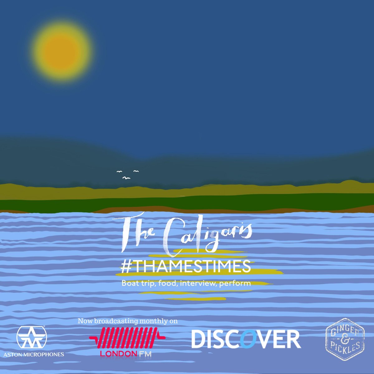 Discovermediauk's tweet photo. We are very pleased to announce #THAMESTIMES a monthly film series + Radio show Thurs at 7 p.m on London FM Digital with #thecaligaris #thamestimes #filmseries #shortfilms #Circles @gnpickles #filmmakers #AstonMicrophones #boatlife Watch Episode 1 Here:  https://t.co/k7yDeIqZS6 https://t.co/oLAHeBivvF