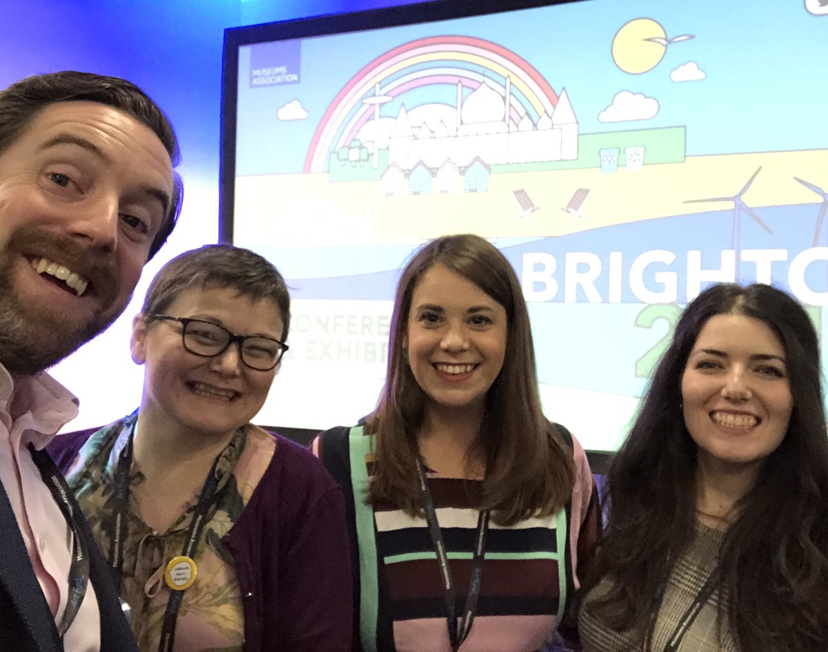 FSampers's tweet photo. ‘They say @MuseumToilets aren’t sexy or glamorous, but just look at us!’
Thanks @rachmackay for the #QuoteOfTheConference https://t.co/p9ffwwwegs