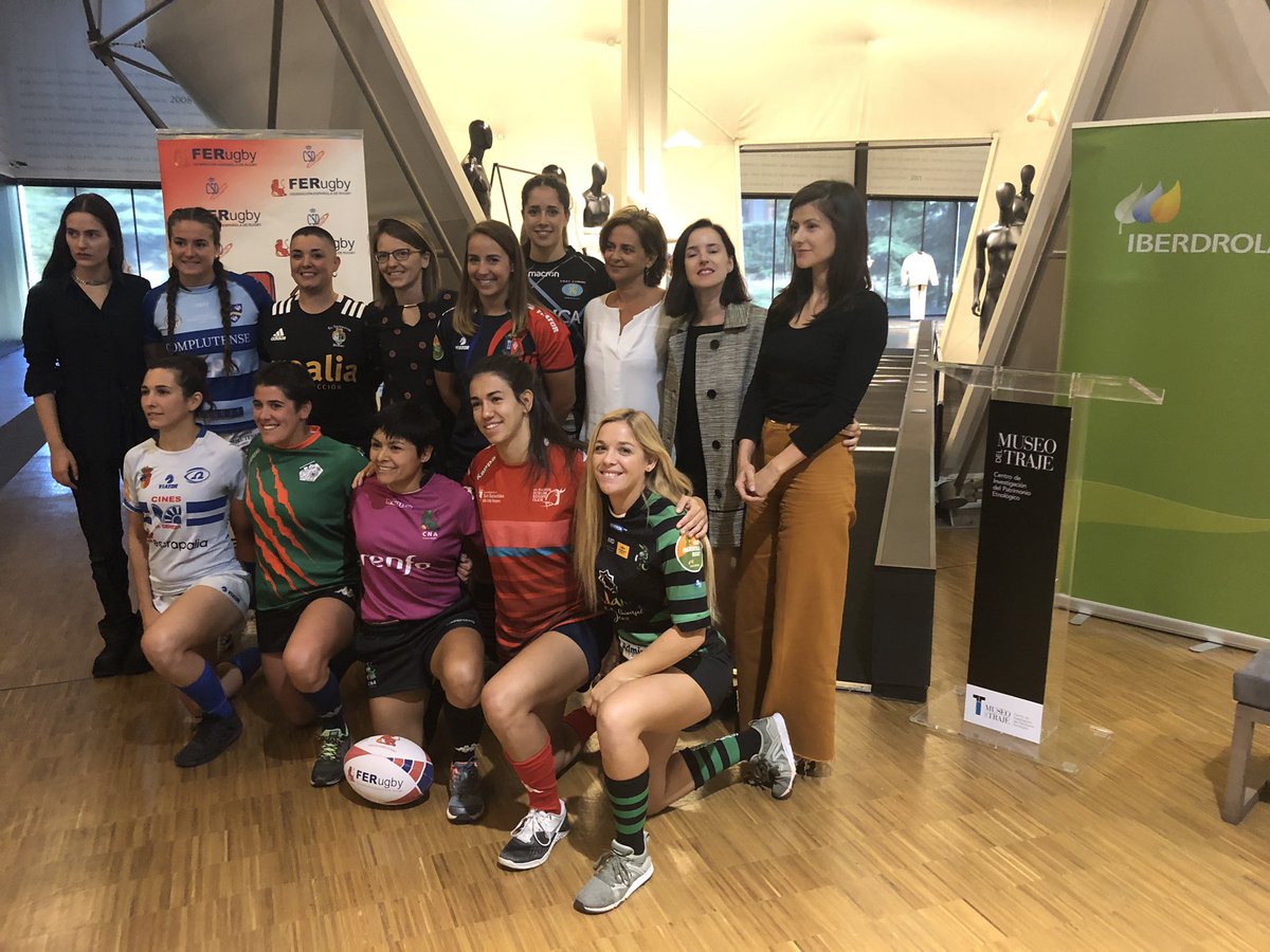 España Rugby (@ferugby) on Twitter photo #FERugby | Presentación en el <a href="/MuseodelTraje/">Museo del Traje, Madrid</a> de la <a href="/DHIberdrola/">LigaIberdrolaRugby</a> 🏉 Con la presencia de los 8 clubes participantes <a href="/CRAT1976/">C.R.A.T. A Coruña</a> <a href="/Rugby_Cisneros/">Club de Rugby Complutense Cisneros</a> @RugbyfemSevilla <a href="/SanseRugby/">Sanse Scrum Rugby</a> <a href="/OlimpicoRugby/">Olímpico Pozuelo Rugby</a> <a href="/CRMajadahonda/">CR Majadahonda</a> <a href="/chamirugbyfem/">Crealia El Salvador</a>
<a href="/CEINEFBCN/">Club Esportiu INEF Barcelona / 💚 #corverd</a> Gracias a tod@s por asistir! 👍 <a href="/iberdrola/">Iberdrola</a> <a href="/deportegob/">CSD</a> #FERugby | Presentación en el <a href="/MuseodelTraje/">Museo del Traje, Madrid</a> de la <a href="/DHIberdrola/">LigaIberdrolaRugby</a> 🏉 Con la presencia de los 8 clubes participantes <a href="/CRAT1976/">C.R.A.T. A Coruña</a> <a href="/Rugby_Cisneros/">Club de Rugby Complutense Cisneros</a> @RugbyfemSevilla <a href="/SanseRugby/">Sanse Scrum Rugby</a> <a href="/OlimpicoRugby/">Olímpico Pozuelo Rugby</a> <a href="/CRMajadahonda/">CR Majadahonda</a> <a href="/chamirugbyfem/">Crealia El Salvador</a>
<a href="/CEINEFBCN/">Club Esportiu INEF Barcelona / 💚 #corverd</a> Gracias a tod@s por asistir! 👍 <a href="/iberdrola/">Iberdrola</a> <a href="/deportegob/">CSD</a>