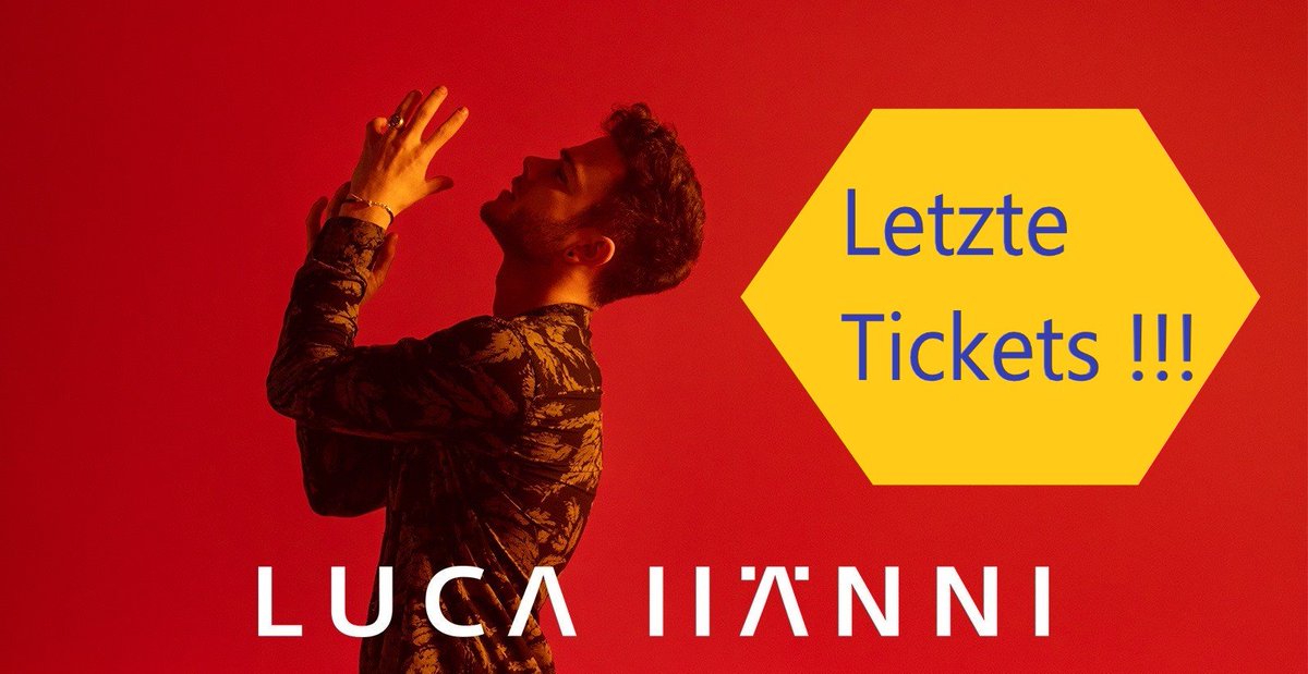 Liebe Freunde

am 30. November 2019 kommt Luca Hänni ins Chesselhuus. Die letzten 20 Tickets sind noch zu haben.. 3.. 2.. 1.. dann ist Schluss und das Konzert ist ausverkauft !!!

Hier gehts zu den letzten Tickets: chesselhuus.ch/events/luca-ha…

Wir freuen uns auf ein tolles Konzert !!