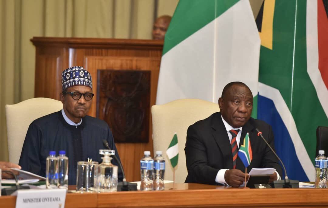 cbngov_akin1's tweet image. PMB IN SA TO END #XenophobicAttacks 

”My govt has taken action to prevent a repeat of retaliatory attacks on South Africa businesses and call on Pres Ramaphosa’s admin to do the same with regards to attacks on foreign nationals in SA - PMB
#PMBinSA 

ME: Thats how LEADERS ROLL💪