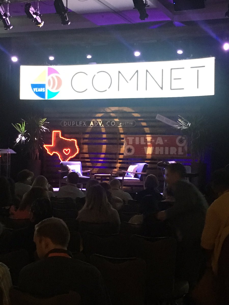 jrod2219's tweet photo. Waiting to hear from keynote @janetmock, the writer, director and executive producer of the critically acclaimed FX series @PoseOnFX. #ComNet19 https://t.co/N0kbOq5c7n