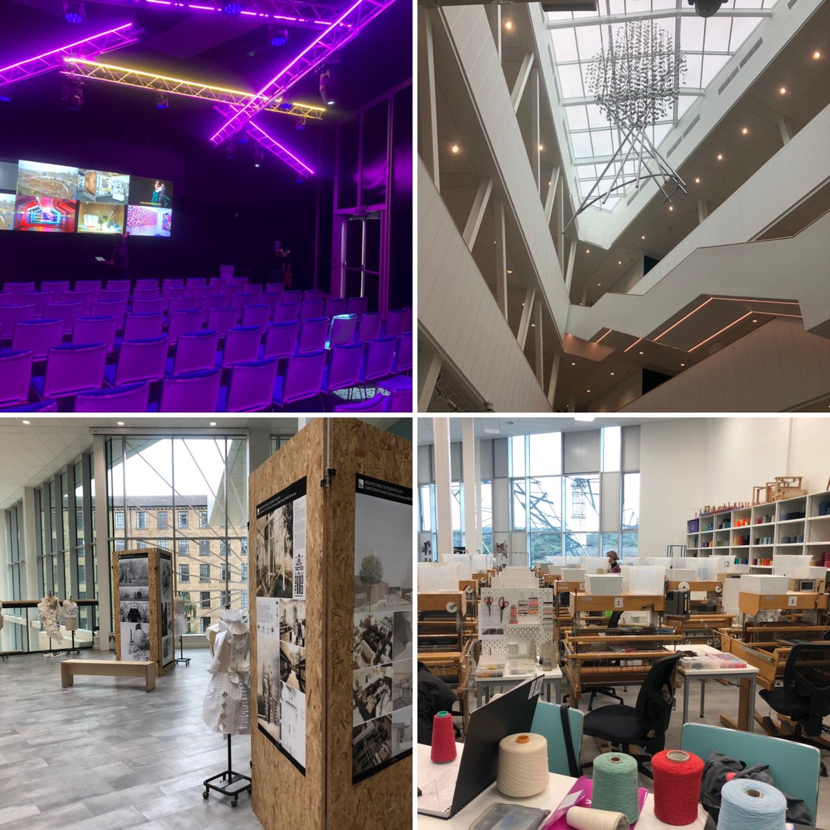 amandalk1974's tweet photo. Had a tour of the amazing new @ADAHuddersfield Barbara Hepworth building today @HuddersfieldUni So impressive! https://t.co/uk0mRxHYMG