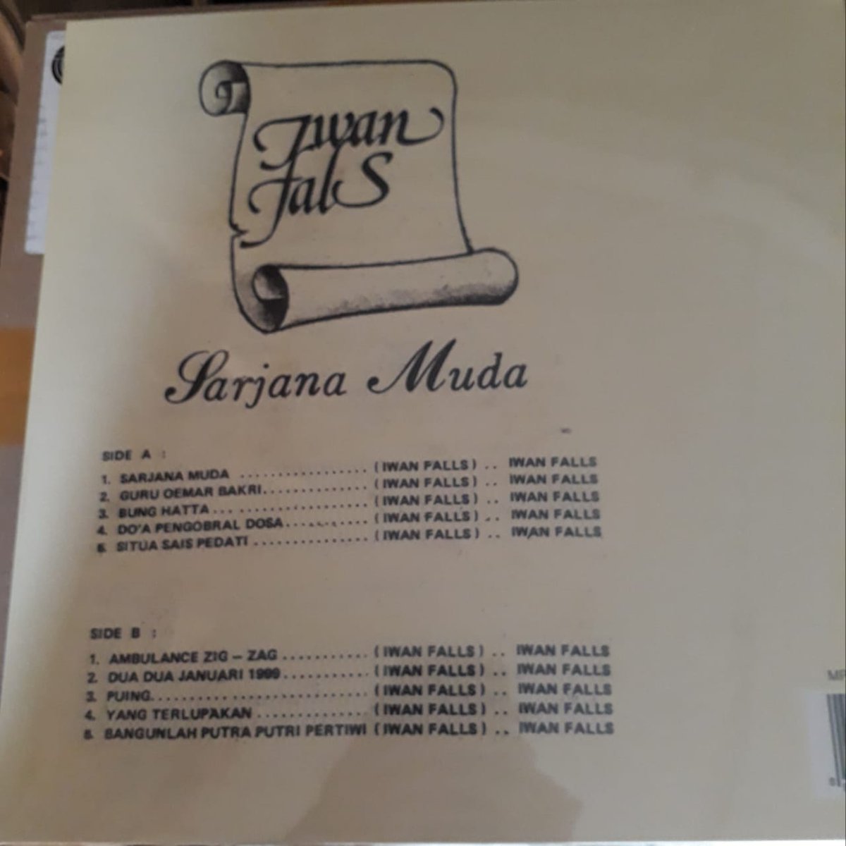 Tanda Tangan Iwan Fals – Sketsa