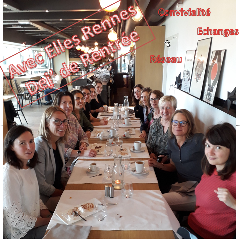 Avec_Elles's tweet photo. Déjeuner de Rentrée Avec'Elles Rennes 
Au programme : Développer le Réseau, Échanger, Dynamiser son évolution pro, faire bouger les lignes, ... 
Rejoignez-nous ! https://t.co/flYbG6BslU