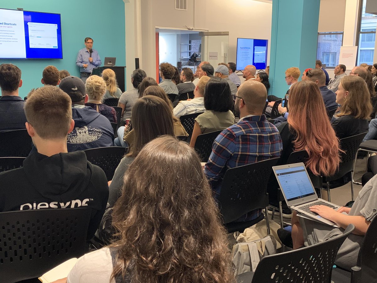 kustomer's tweet photo. Our #KustomerToday user conference is in full swing! Looking forward to hearing from today's speakers. https://t.co/4NzkA5Kqoy