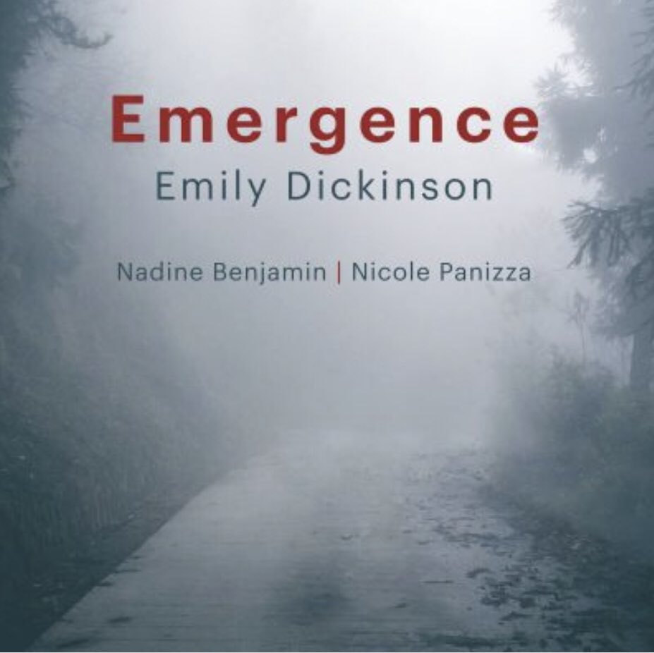 NadinBenjamin's tweet photo. Today is #NationalPoetryDay so celebrating Emily Dickinson comes to mind! We feel blessed that our duo Emergence Music with @nicolejpanizza and I to have recorded her words with 5 different composers - a lucky pair! #copland #zaninelli @ArtSongs4All @ellajarmanpinto & #Glickman https://t.co/m7ymi4YFvB