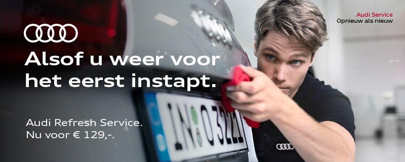 Is je Audi toe aan een grote poetsbeurt van binnen en buiten? Bij M. de Koning bieden we de Audi Refresh Service aan waar  bij we uw Audi 🧼 wassen, reinigen, poetsen en in de was zetten. #audi #audirefresh #refreshservice #audicapelle