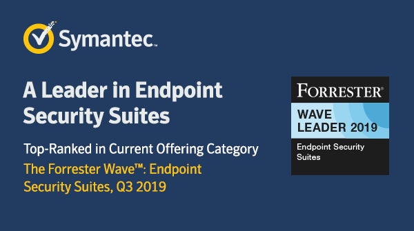 Honored to be top-ranked in the current offering category in The #ForresterWave: Endpoint Security Suites, Q3 2019.
 
Download the report to learn more about Symantec Complete Endpoint Defense. symc.ly/2pD2J92