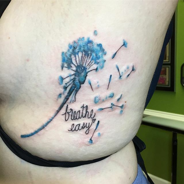 Details more than 77 colorful dandelion tattoo super hot  thtantai2